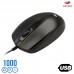 Mouse USB 1000Dpi MS-30BK C3 Tech - Preto